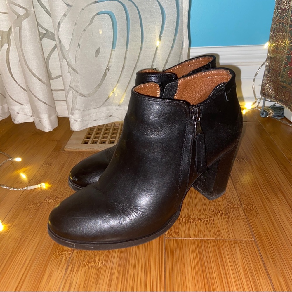 Black booties